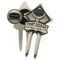 Custom Cast Divot Tool w/ Ball Marker